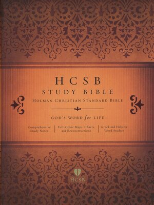 cover image of HCSB Study Bible